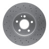 R1 12-17 Mercedes-Benz GLA200 (Mexico) Front Drilled GeoSPEC Coated Rotor