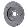 R1 15-17 Mercedes-Benz Maybach S600 Front Drilled GeoSPEC Coated Rotor