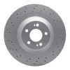 R1 15-17 Mercedes-Benz Maybach S600 Rear Drilled GeoSPEC Coated Rotor