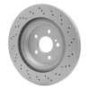 R1 13-20 Mercedes-Benz SL450 Rear Drilled GeoSPEC Coated Rotor