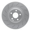 R1 12-20 Mercedes-Benz SLK300 Front Drilled GeoSPEC Coated Rotor