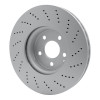R1 08-16 Mercedes-Benz C350 Front Drilled GeoSPEC Coated Rotor