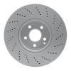 R1 08-16 Mercedes-Benz C350 Front Drilled GeoSPEC Coated Rotor