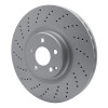 R1 03-16 Mercedes-Benz SL65 AMG Front Drilled GeoSPEC Coated Rotor