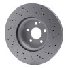 R1 00-03 Mercedes-Benz S430 Front Drilled GeoSPEC Coated Rotor