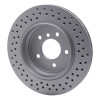 R1 01-06 BMW 330XI Rear Drilled GeoSPEC Coated Rotor