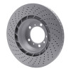 R1 07-13 Porsche 911 Right Rear Drilled GeoSPEC Coated Rotor