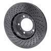 R1 98-12 Porsche 911 Right Front Drilled GeoSPEC Coated Rotor
