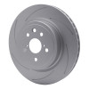 R1 15-22 Lexus GS F Left Rear Slotted GeoSPEC Coated Rotor