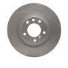 R1 05-11 Mercedes-Benz G55 AMG Front Slotted GeoSPEC Coated Rotor