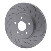 R1 16-19 Chevrolet CRUZE Left Front Slotted GeoSPEC Coated Rotor