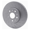 R1 15-19 Cadillac CTS Left Front Slotted GeoSPEC Coated Rotor