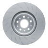 R1 16-19 Chevrolet Camaro Right Front Slotted GeoSPEC Coated Rotor