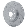 R1 16-19 Chevrolet Camaro Left Front Slotted GeoSPEC Coated Rotor
