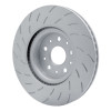 R1 16-19 Chevrolet Camaro Left Front Slotted GeoSPEC Coated Rotor