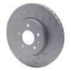 R1 16-19 Cadillac ATS Right Front Slotted GeoSPEC Coated Rotor