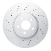 R1 22-25 Mercedes-Benz C300 Sedan Front Drilled Carbon Alloy GeoMET Rotor