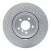 R1 13-21 BMW 430I xDrive Rear Carbon Alloy GeoMET Dimpled & Slotted Rotor