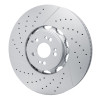 R1 21-25 Mercedes-Benz Gls63 Amg Front Drilled & Slotted Geo-Carbon Series Rotor