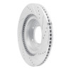 R1 08-17 Mitsubishi Montero Limited (Mexico) Front Left Drilled & Slotted Silver Brake Rotor