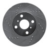 R1 04-06 ScIon XA Front Left Drilled & Slotted Silver Brake Rotor