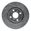 R1 04-06 ScIon XA Front Left Drilled & Slotted Silver Brake Rotor