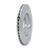 R1 04-10 Audi A8 Rear Right Drilled & Slotted Silver Brake Rotor