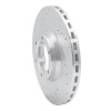 R1 86-95 Dodge Raider Front Left Drilled & Slotted Silver Brake Rotor