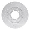 R1 86-95 Dodge Raider Front Left Drilled & Slotted Silver Brake Rotor