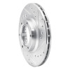 R1 81-87 Dodge Raider Front Right Drilled & Slotted Silver Brake Rotor