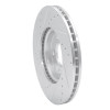 R1 03-11 Cadillac BLS (Mexico) Front Right Drilled & Slotted Silver Brake Rotor EDZ-65015R
