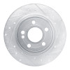 R1 19-26 Mercedes-Benz A200 (Mexico) Rear Right Drilled & Slotted Silver Brake Rotor