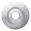 R1 19-25 Freightliner SprintER 2500 Rear Right Drilled & Slotted Silver Brake Rotor