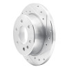 R1 19-25 Freightliner SprintER 1500 Rear Right Drilled & Slotted Silver Brake Rotor