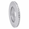 R1 84-95 Mercedes-Benz 260E Front Right Drilled & Slotted Silver Brake Rotor