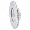R1 72-80 Mercedes-Benz 450SL Front Right Drilled & Slotted Silver Brake Rotor