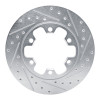 R1 15-25 Ford Transit-350/SRW Rear Right Drilled & Slotted Silver Brake Rotor