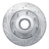 R1 80-85 Ford E-250 Econoline Front Left Drilled & Slotted Silver Brake Rotor EDZ-54105L