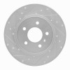 R1 05-05 Buick TERRAZA Rear Left Drilled & Slotted Silver Brake Rotor EDZ-52025L