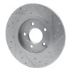 R1 05-05 Buick TERRAZA Rear Left Drilled & Slotted Silver Brake Rotor EDZ-52025L