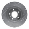 R1 05-05 Buick TERRAZA Rear Left Drilled & Slotted Silver Brake Rotor EDZ-52025L