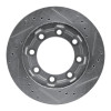 R1 71-91 Chevrolet K20 Pickup Front Left Drilled & Slotted Silver Brake Rotor