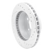 R1 90-02 Chevrolet ASTRO Front Left Drilled & Slotted Silver Brake Rotor