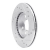R1 88-20 Chevrolet BEAT (Mexico) Front Left Drilled & Slotted Silver Brake Rotor