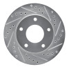 R1 69-78 Cadillac Eldorado Front RightRear Right Drilled & Slotted Silver Brake Rotor
