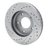 R1 69-78 Cadillac Eldorado Front RightRear Right Drilled & Slotted Silver Brake Rotor
