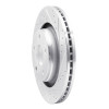 R1 12-18 Jeep Wrangler Front Right Drilled & Slotted Silver Brake Rotor