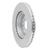 R1 19-25 Ram 1500 Front Right Drilled & Slotted Silver Brake Rotor