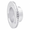 R1 09-25 Dodge Ram 2500 Rear Right Drilled & Slotted Silver Brake Rotor
