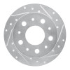 R1 14-21 Ram Promaster 2500 Rear Right Drilled & Slotted Silver Brake Rotor EDZ-40115R